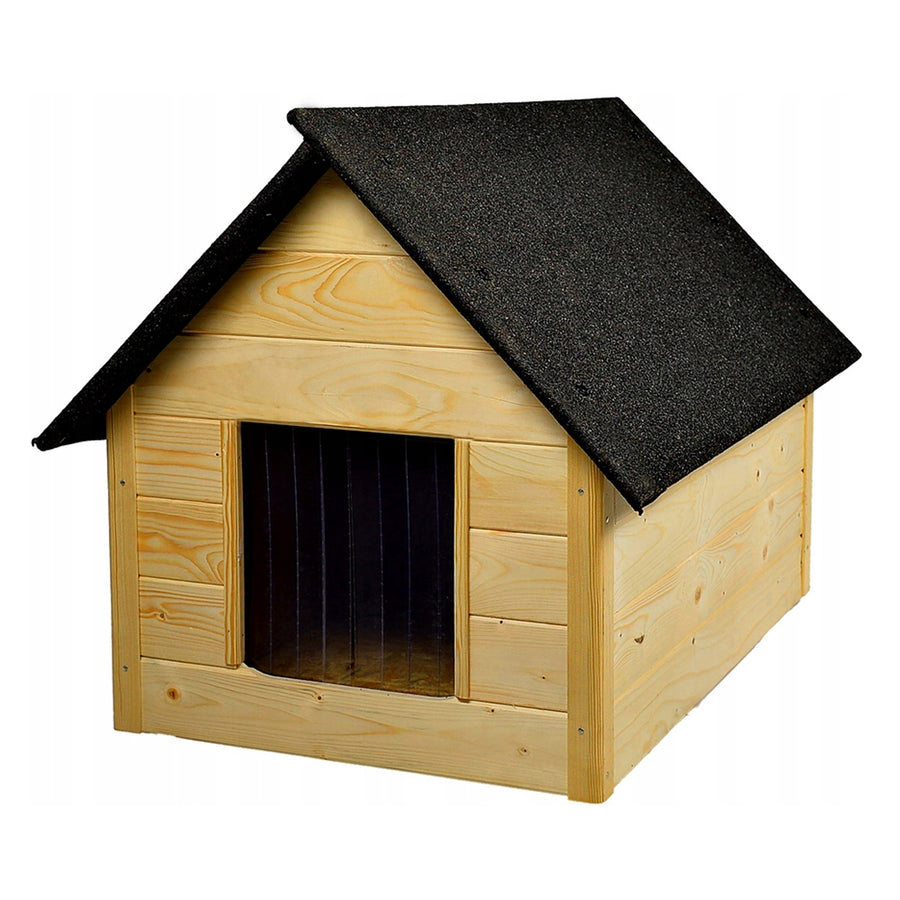Woodok dog, cat shed, insulated, wooden, large XL, to assemble and paint yourself, for dogs up to 20 kg