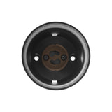 Maclean surface-mounted luminaire / tube, spot, round, aluminum, GU10, 55x130mm, black color, MCE360 B 3pcs + LED bulb GU10 7W Maclean Energy MCE437 NW neutral white 4000K, 220-240V~, 50/60Hz 3pcs