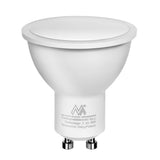 Maclean surface-mounted luminaire / tube, spot, round, aluminum, GU10, 55x130mm, black color, MCE360 B 3pcs + LED bulb GU10 7W Maclean Energy MCE437 NW neutral white 4000K, 220-240V~, 50/60Hz 3pcs