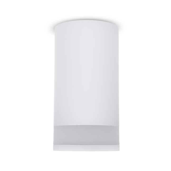 Maclean surface mount / tube luminaire, spot, round, aluminum, GU10, 55x130mm, white, MCE361 W+LED bulb GU10 7W Maclean Energy MCE437 WW warm white 3000K, 220-240V~, 50/60Hz, 490 lumens