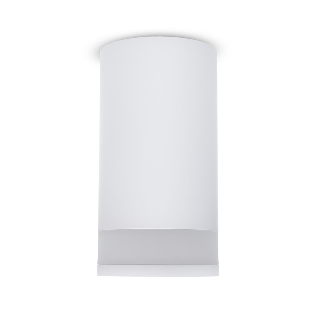 Maclean surface-mounted luminaire / tube, spot, round, aluminum, GU10, 55x130mm, color white, MCE361 W 3pcs+ LED bulb GU10 7W Maclean Energy MCE437 NW neutral white 4000K, 220-240V~, 50/60Hz 3pcs