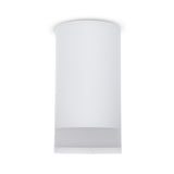 Maclean surface-mounted luminaire / tube, spot, round, aluminum, GU10, 55x130mm, color white, MCE361 W 3pcs+ LED bulb GU10 7W Maclean Energy MCE437 NW neutral white 4000K, 220-240V~, 50/60Hz 3pcs