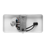 Wall lamp / wall lamp Maclean, spot, round, GU10, with switch 55x90mm, white color, MCE369 W 2pcs+ LED bulb GU10 7W Maclean Energy MCE437 WW warm white 3000K, 220-240V~, 50/60Hz, 2pcs