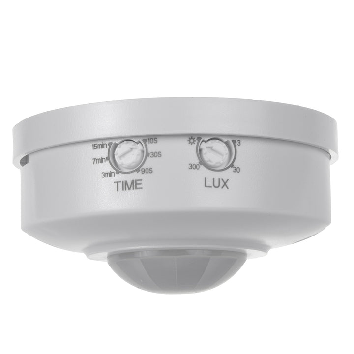 Maclean PIR motion sensor, 6m range, ceiling mounted, max load 1200W, IP20, MCE314 W 4 pieces