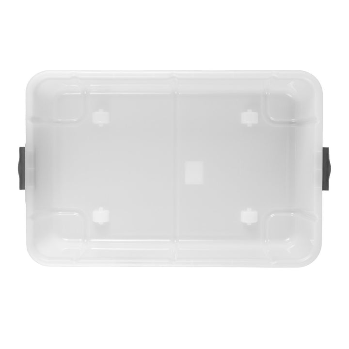 BranQ Velur 29L storage container with lid and wheels