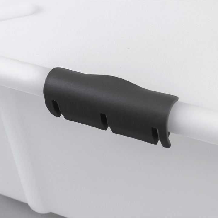 BranQ Velur 29L storage container with lid and wheels