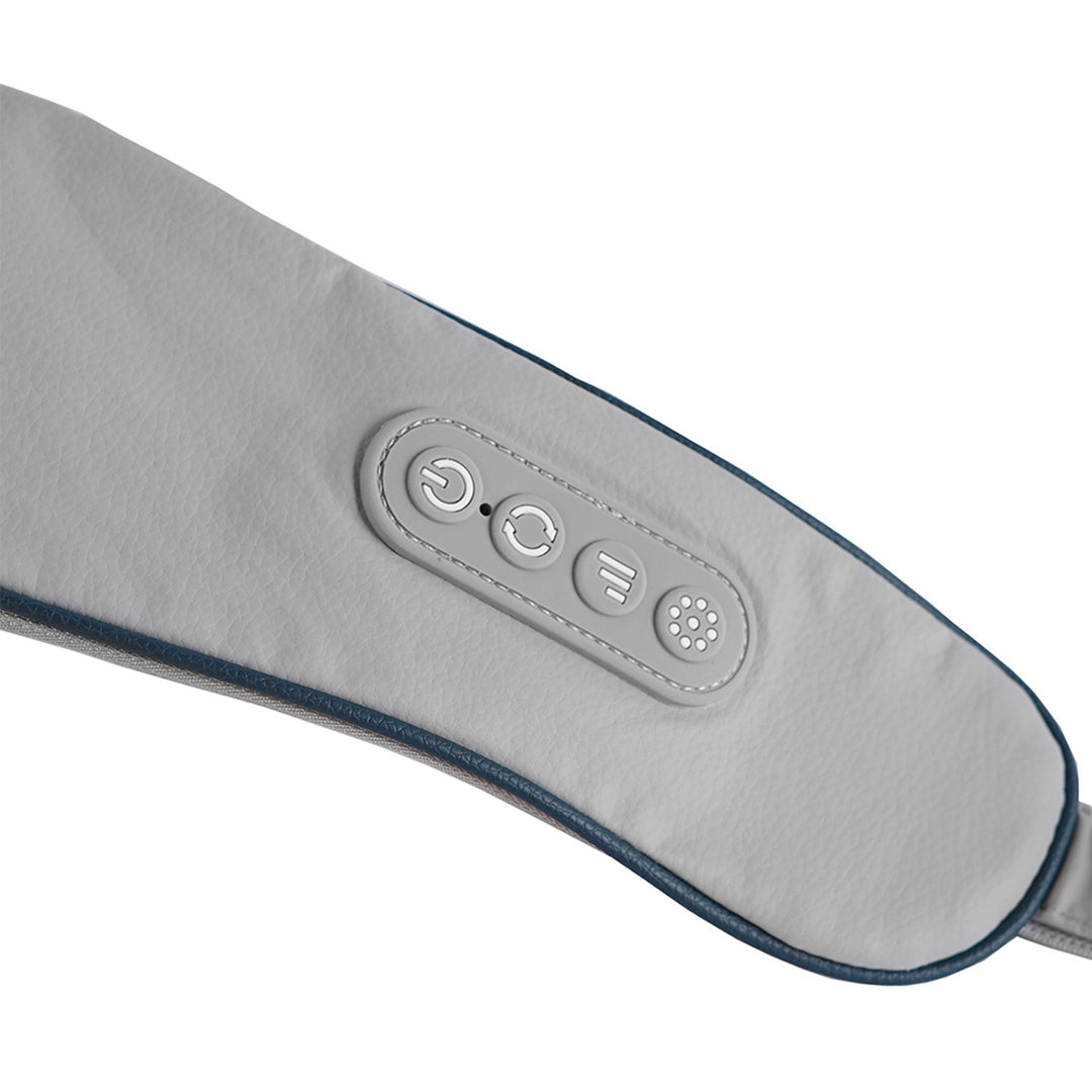 Shoulder and neck massager. Shiatsu, 5D imitation hands, 6 massage heads, 3 modes, 3 speeds, Cordless, USB-C charging port NECK &amp; SHOULDERS MASSAGER