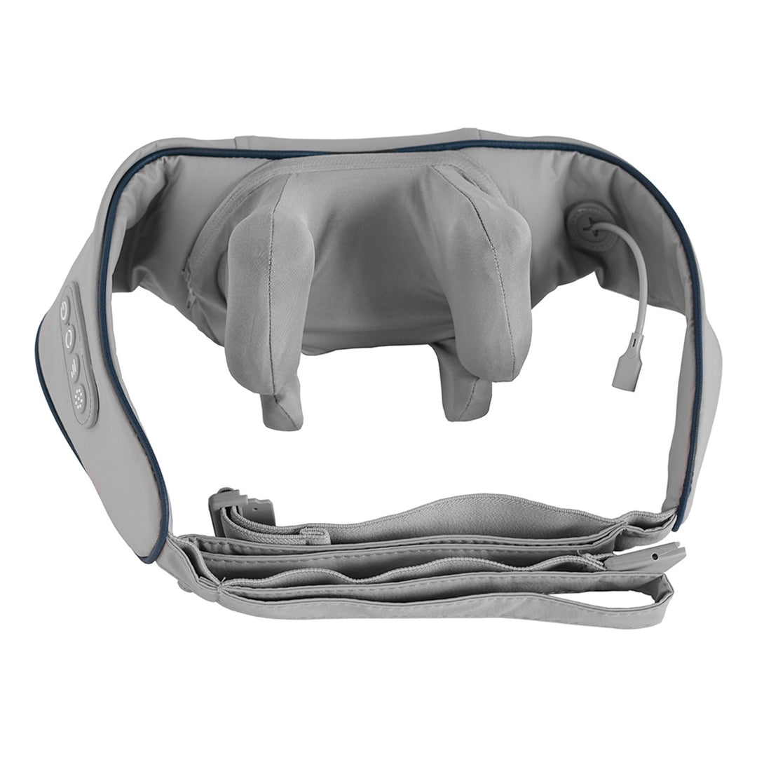 Shoulder and neck massager. Shiatsu, 5D imitation hands, 6 massage heads, 3 modes, 3 speeds, Cordless, USB-C charging port NECK &amp; SHOULDERS MASSAGER