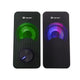 Tracer speakers, RGB backlighting, 6 W RMS, USB power, Loop
