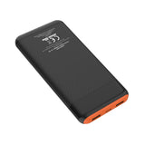 Tracer Powerbank, 10000 mAh, black and orange, USB C, 2A, EnerGo