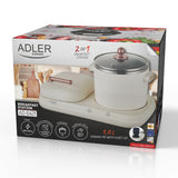 Breakfast station 2 in 1 - grill and cooking pot Adler AD 6421