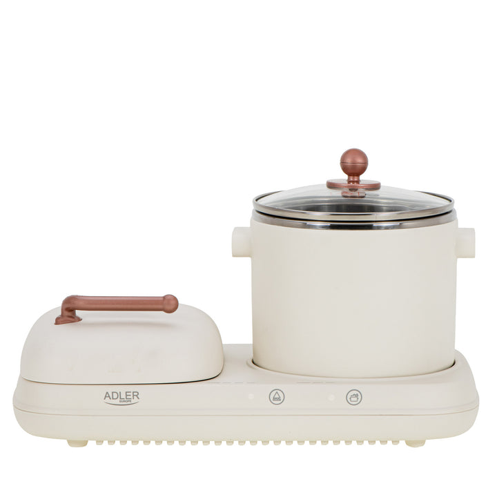 Breakfast station 2 in 1 - grill and cooking pot Adler AD 6421