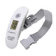 Adler luggage scale, up to 40 kg, LCD display, tare function and result stabilization, white-gray, AD 8189