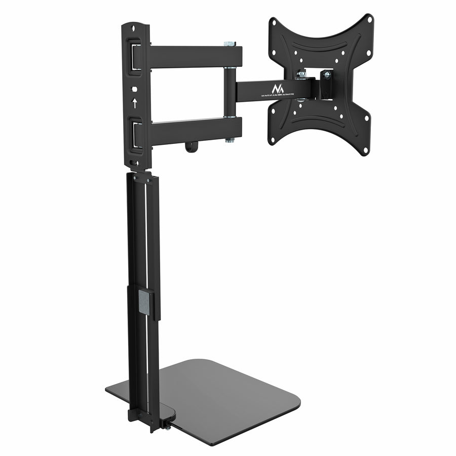 Maclean TV Mount with DVD Shelf, vesa 200x200 , 23"-43", 25kg, MC-771A +HDMI 2.0 4K 3D UHD 1.8m CABLE 48 bit