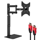 Maclean TV Mount with DVD Shelf, vesa 200x200 , 23"-43", 25kg, MC-771A +HDMI 2.0 4K 3D UHD 1.8m CABLE 48 bit