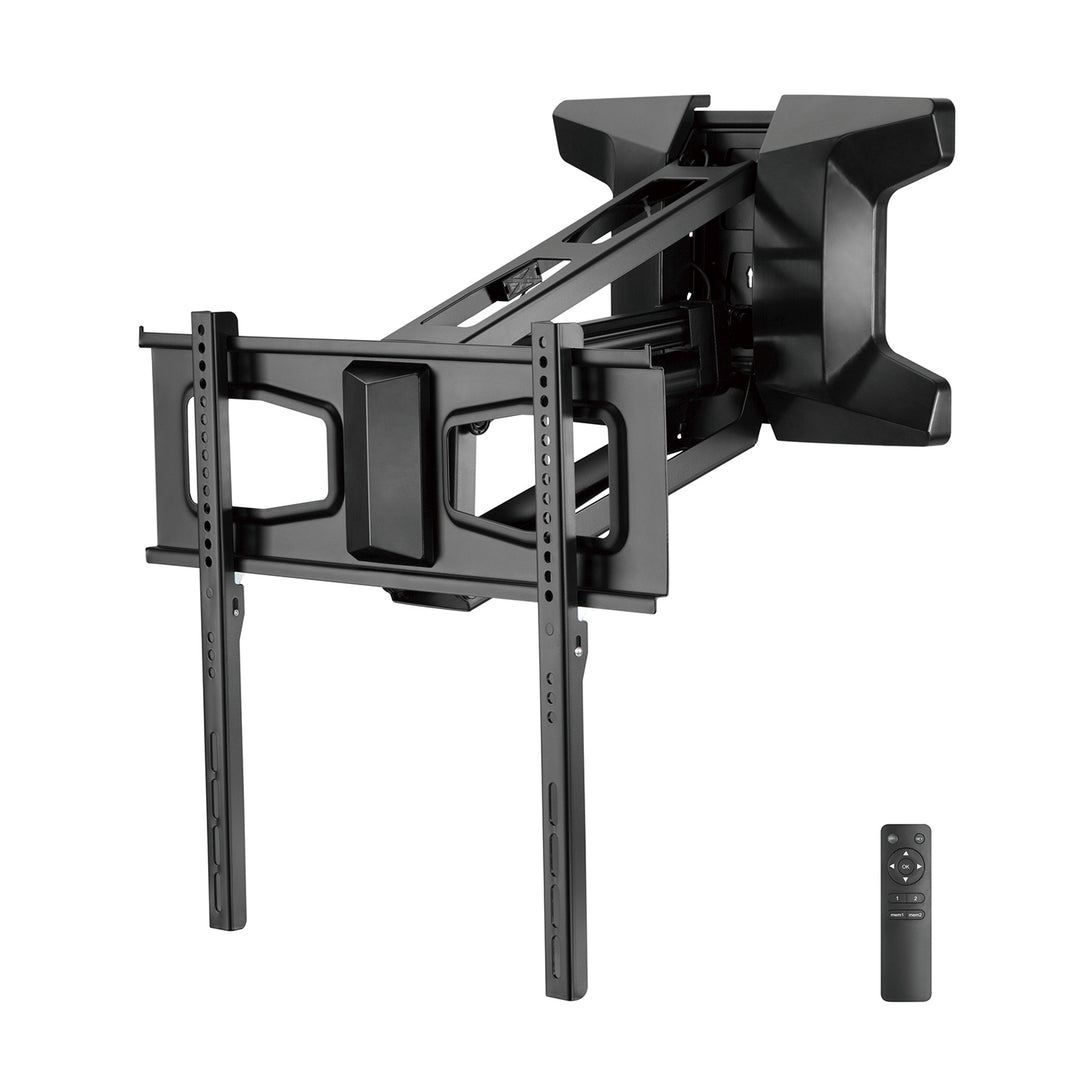 Maclean electric TV mount over fireplace, max VESA 600x400, wifi remote control, 37"-70", max 35kg, MC-891 +Maclean HDMI 2.1a cable, 3m, 8K HDR, MCTV-442