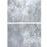Self-adhesive tiles for wall floor Fliesana, set of 3 pieces, waterproof, pattern light gray concrete
