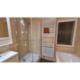 Self-adhesive tiles for wall floor Fliesana, set of 3 pieces, waterproof, natural stone pattern