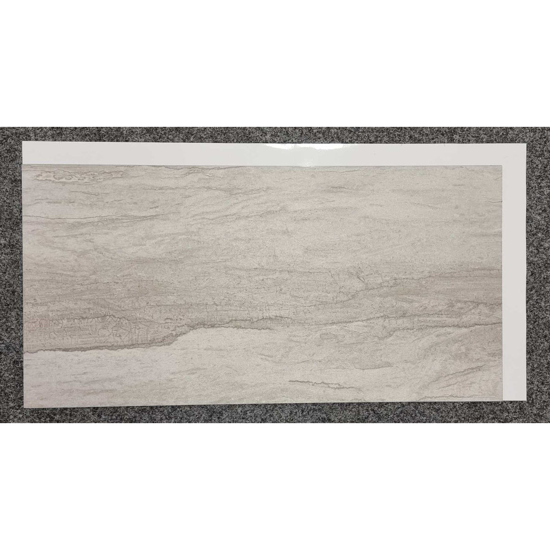 Self-adhesive tiles for wall floor Fliesana, set of 3 pieces, waterproof, natural stone pattern (cliff)