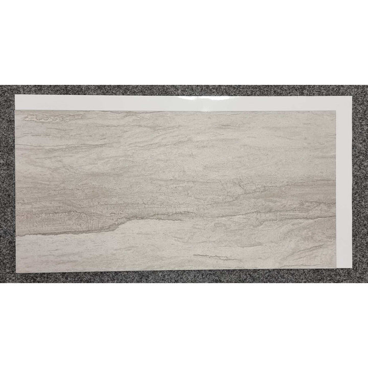 Self-adhesive tiles for wall floor Fliesana, set of 3 pieces, waterproof, natural stone pattern (cliff)