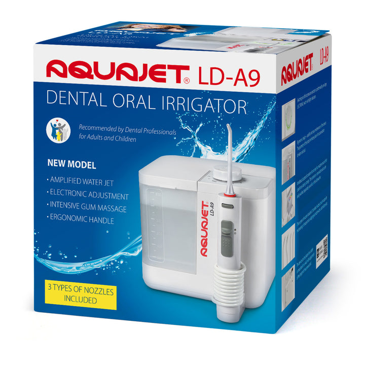 Uiscitheoir Aquajet, rialú leictreonach, coimeádán 500ml, 4 leid, LD-A9