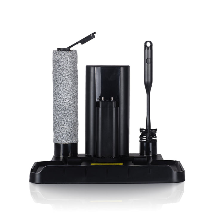 Vileda Pure Clean S5 Plus cordless vacuum cleaner with additional accessories