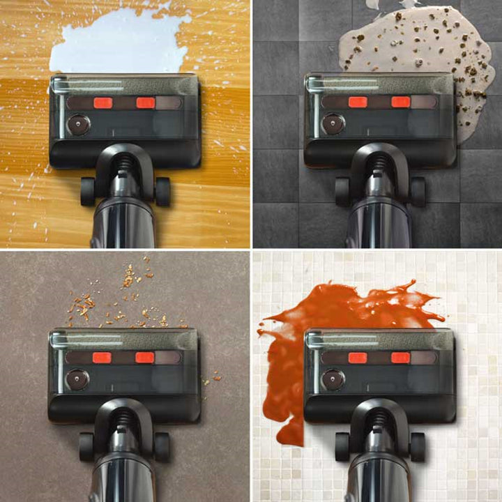 Vileda Pure Clean S5 Plus cordless vacuum cleaner with additional accessories