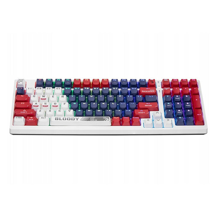 A4TECH BLOODY S98 USB Sports Navy Mechanical Keyboard (BLMS Red Plus Switches)