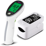 Promedix PR-870 1.5" HD LED medical pulse oximeter + Promedix PR-960 non-contact infrared medical thermometer