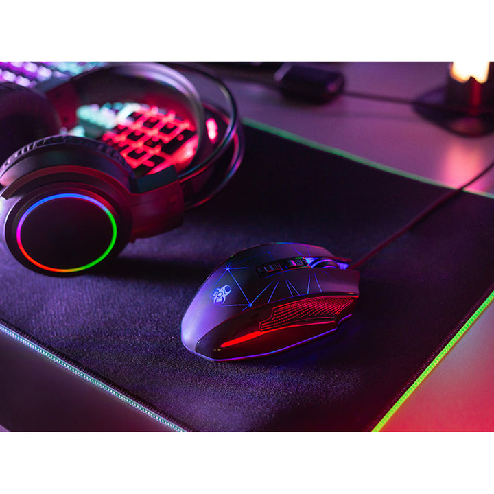 Tracer gaming mouse, RGB backlight, 7200 DPI, Space