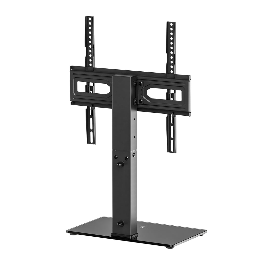 Maclean universal TV stand, for RTV cabinet, stand, max. 40kg, max. VESA 400x400, height and angle adjustment, for 32-65" TV, MC-1240