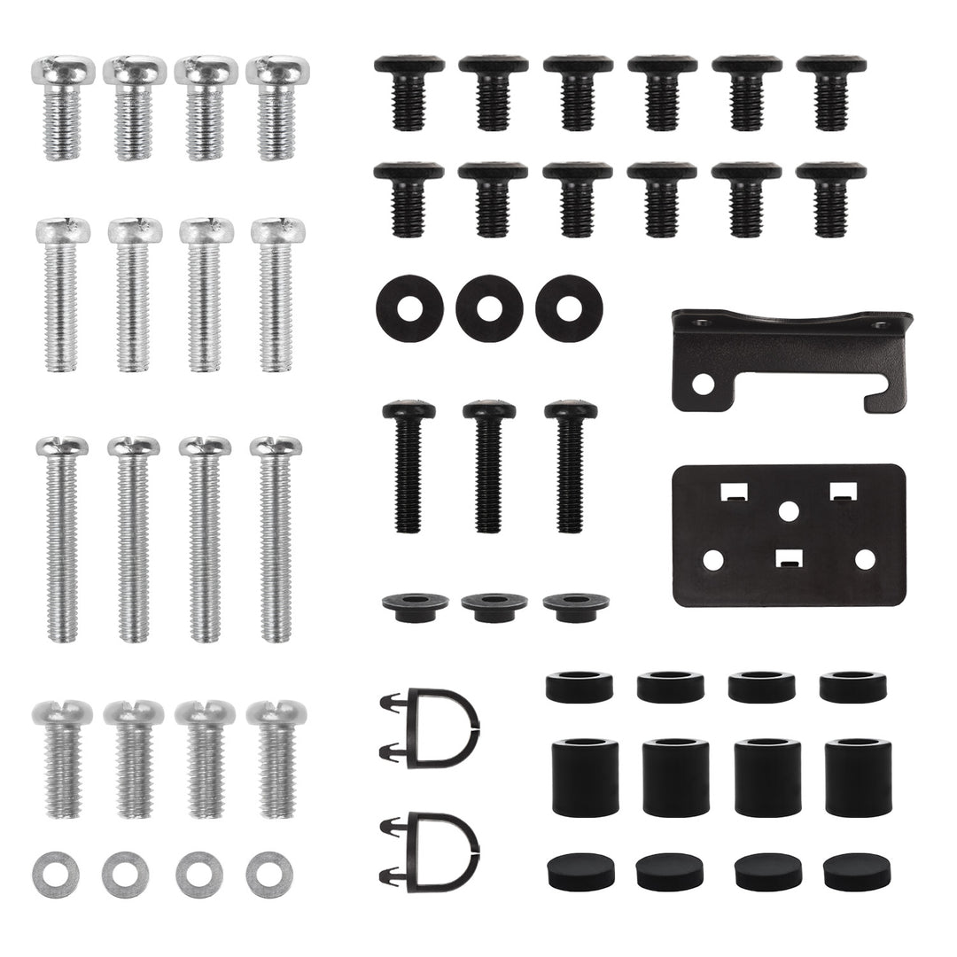 Maclean universal TV stand, for RTV cabinet, stand, max. 40kg, max. VESA 400x400, height and angle adjustment, for 32-65" TV, MC-1240