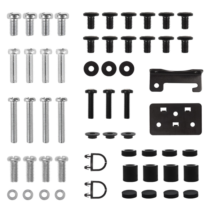 Maclean universal TV stand, for RTV cabinet, stand, max. 40kg, max. VESA 400x400, height and angle adjustment, for 32-65" TV, MC-1240