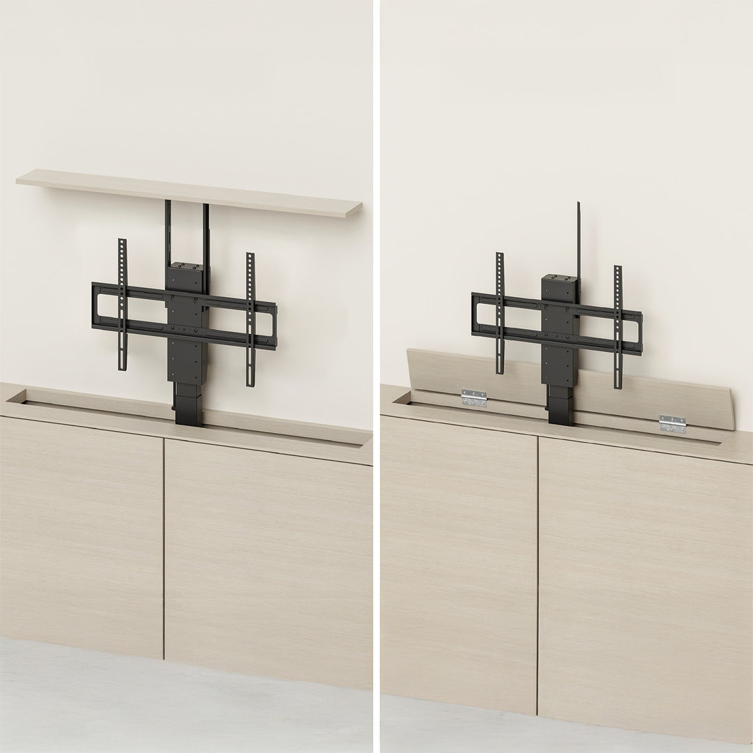 Maclean electric ceiling/floor mount, extendable, 43''-88'', VESA 600x400, max 60kg, 100-240V AC,50/60Hz