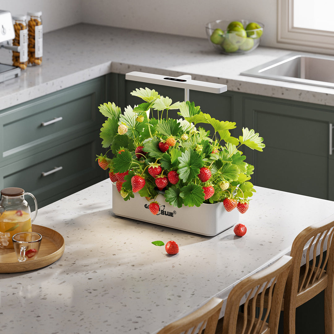 GreenBlue Intelligent Indoor Plant Growing System, SMART pot, 4L capacity, for 12 plants, full spectrum LEDs, GB133