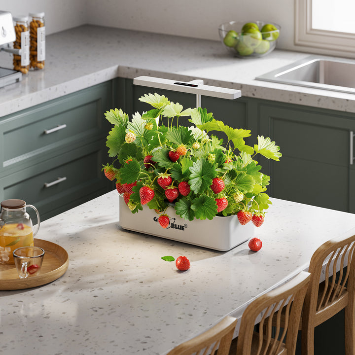 GreenBlue Intelligent Indoor Plant Growing System, SMART pot, 4L capacity, for 12 plants, full spectrum LEDs, GB133