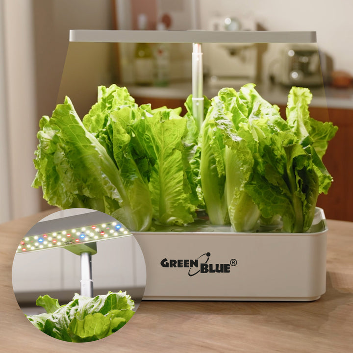 GreenBlue Intelligent Indoor Plant Growing System, SMART pot, 4L capacity, for 12 plants, full spectrum LEDs, GB133