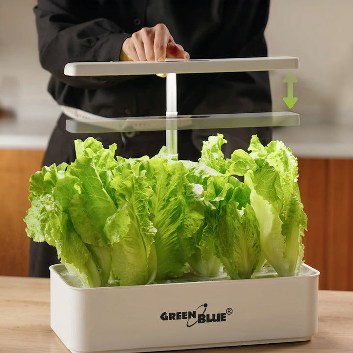 GreenBlue Intelligent Indoor Plant Growing System, SMART pot, 4L capacity, for 12 plants, full spectrum LEDs, GB133