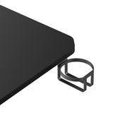 NanoRS gaming desk, black, with headphone and cup holder, max. 75kg, dimensions 1200x600x750mm, RS101