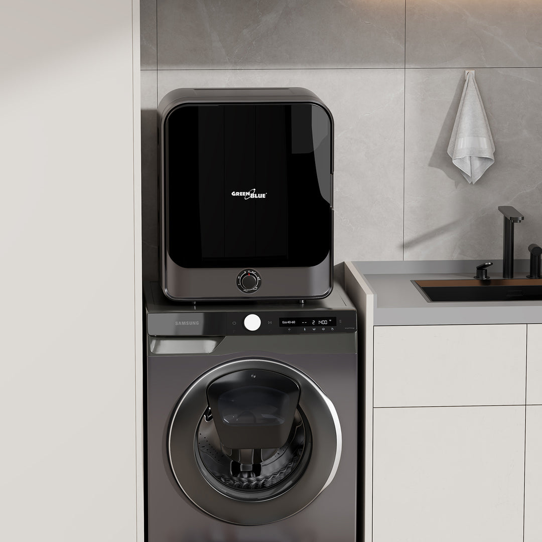 GreenBlue electric tumble dryer for clothes, 3kg load, GB415 GR