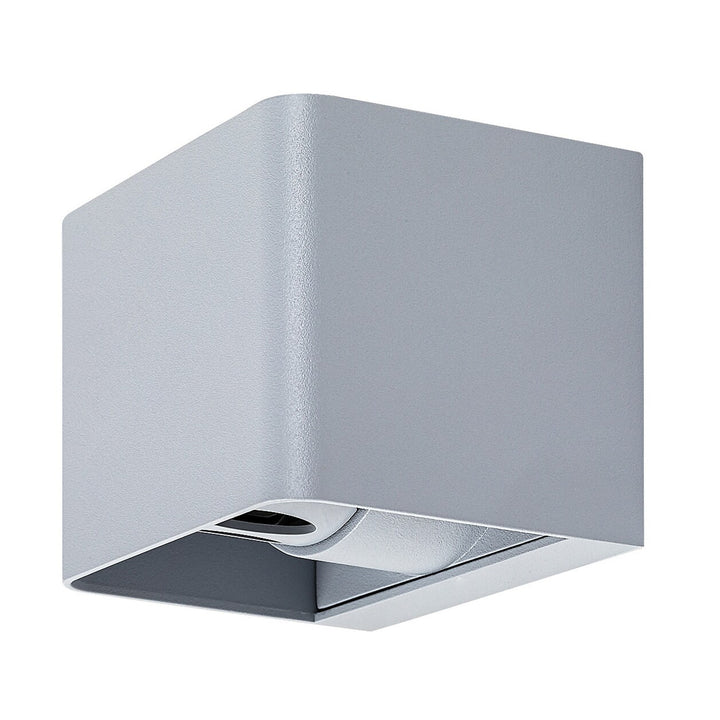 Rabalux Hallstatt 10W outdoor wall lamp IP54 grey outdoor light