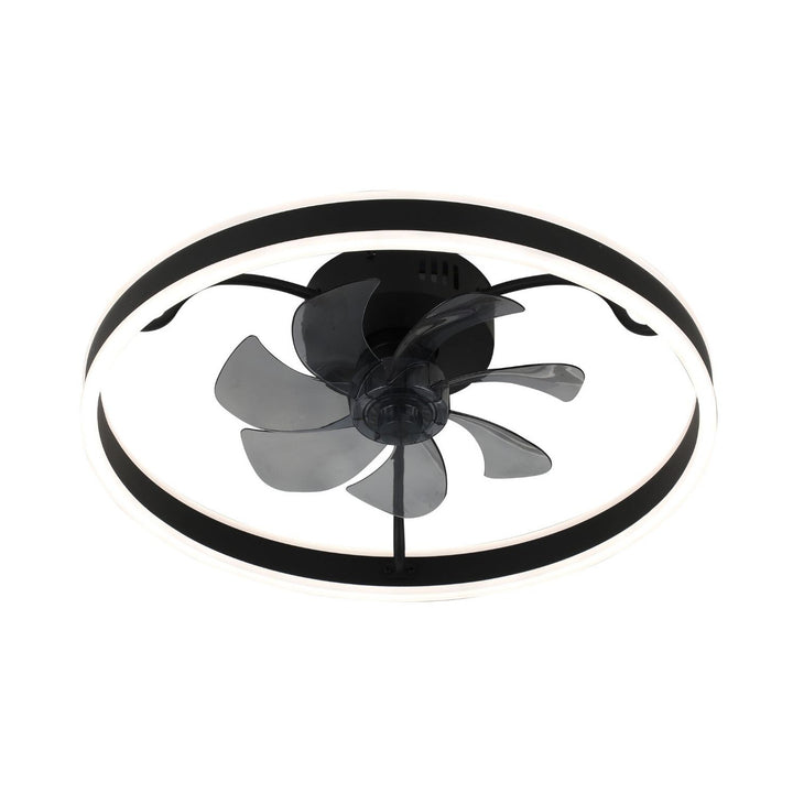 Rabalux ceiling lamp, light with fan, 40W, black, Fanfy