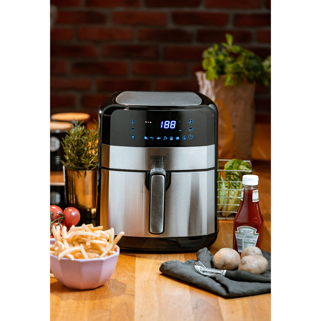 Fat free fryer, 9 programs, 5.0 L, Airfryer, Camry CR 6311