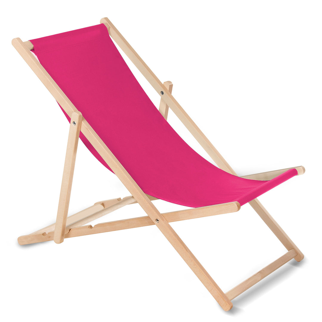 GreenBlue GB183 pink beech classic lounger, 4 pieces