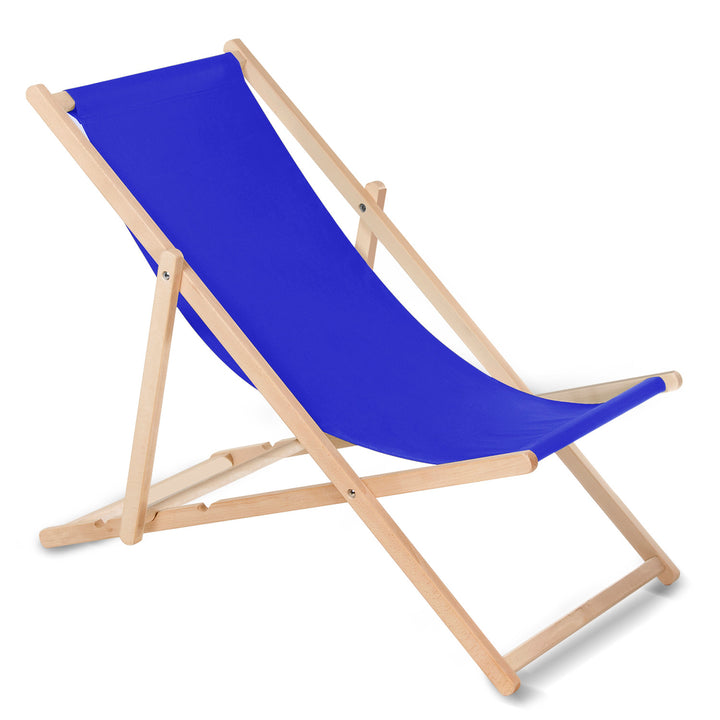 GreenBlue GB183 dark blue beech classic lounger, 4 pieces