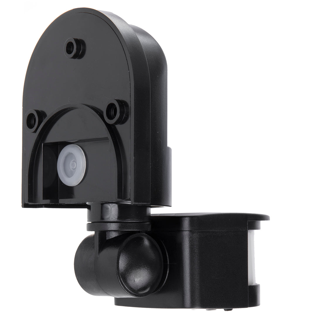 Braiteoir gluaisne agus luí na gréine Maclean atá feistithe ar an mballa, 180°, uasmhéid 1200W, dubh agus bán, MCE25