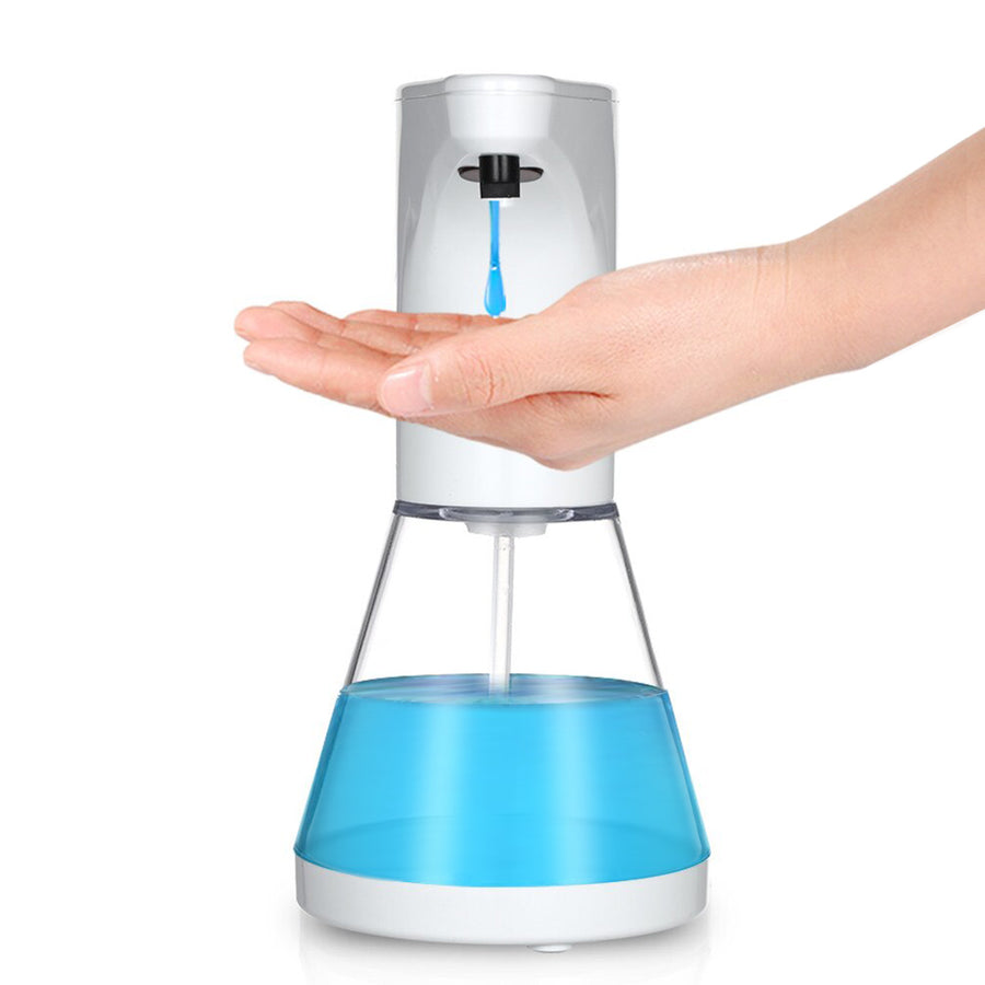 Promedix automatic dispenser, dispenser container for liquid soaps, disinfectant liquids, 480ml, 4xAA PR-530 + 4x Varta Industrial LR6/AA R-06 batteries