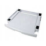 Universal washer-dryer connector, pull-out shelf, 60 cm, white, Scanpart
