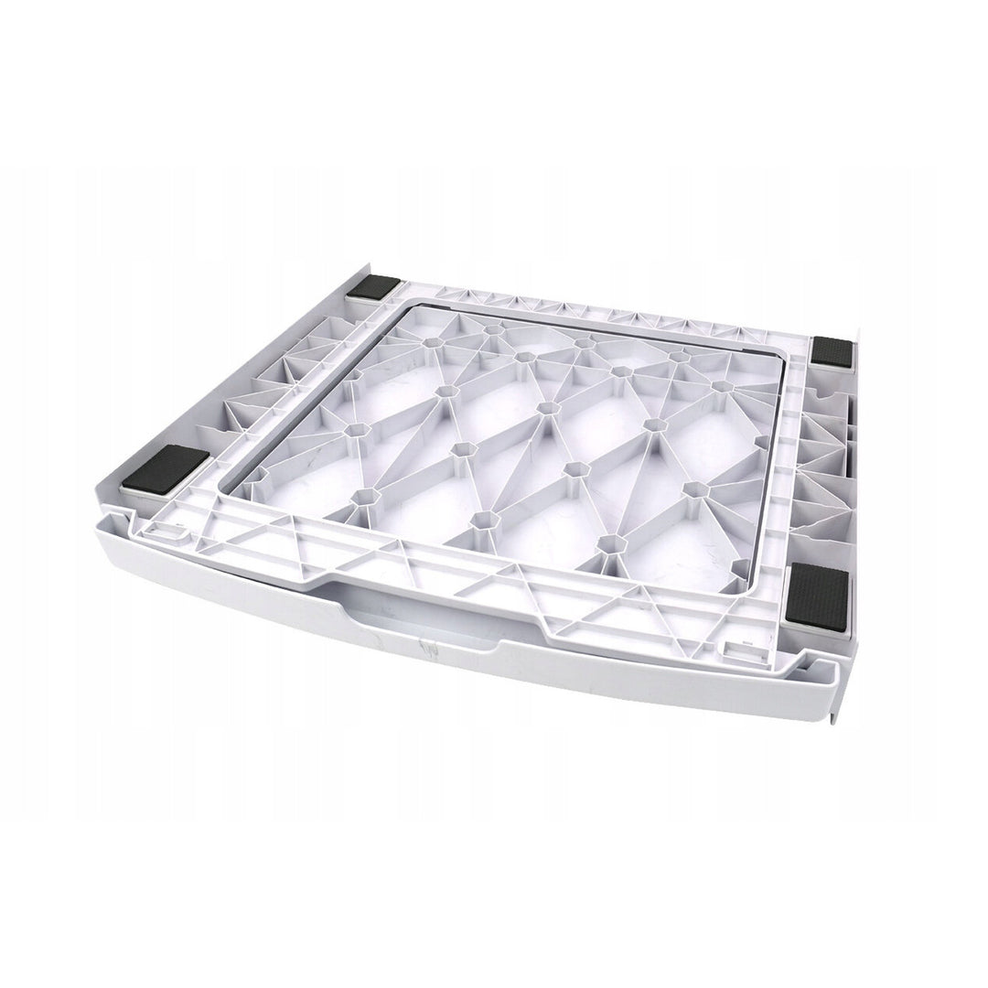 Universal washer-dryer connector, pull-out shelf, 60 cm, white, Scanpart