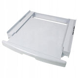 Universal washer-dryer connector, pull-out shelf, 60 cm, white, Scanpart